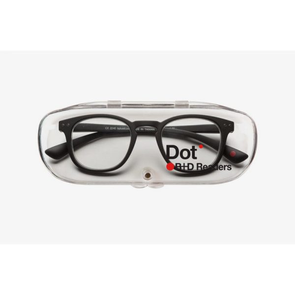 B+D ANTEOJOS DOT READER MATT BLACK 2.00