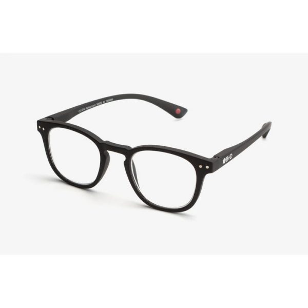 B+D ANTEOJOS DOT READER MATT BLACK 2.50