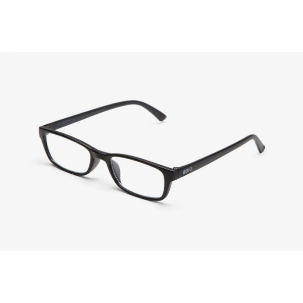 B+D ANTEOJOS ICON READER MATT BLACK +1.00