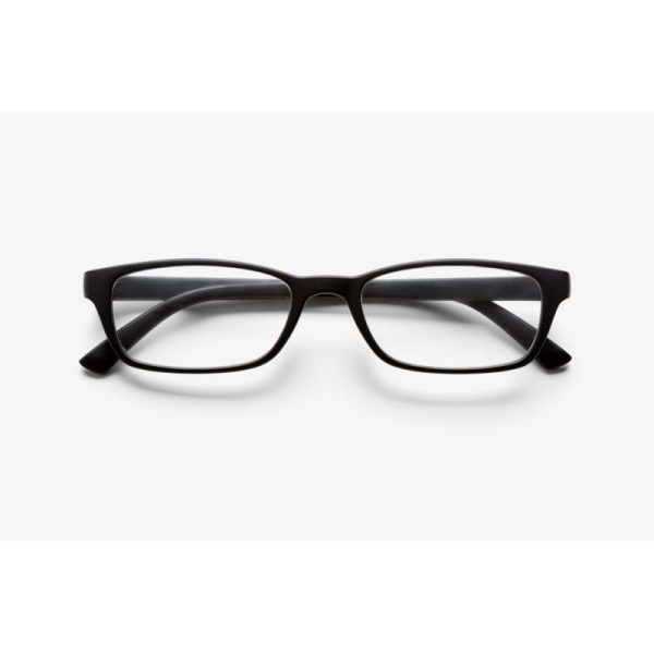 B+D ANTEOJOS ICON READER MATT BLACK +2.50