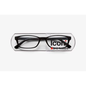B+D ANTEOJOS ICON READER MATT BLACK +3.00