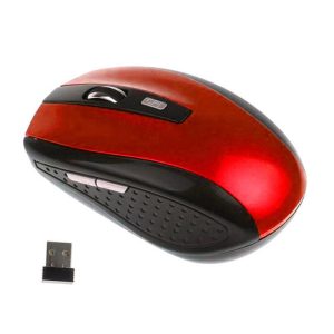 NORTH TECH MOUSE INALAMBRICO NT-CM35BR BLK RED