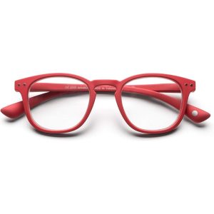 B+D ANTEOJOS DOT READER MATT RED 2.00