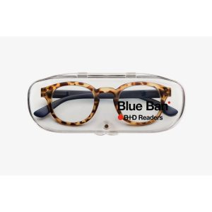 B+D ANTEOJOS BLUE BAN READER MATT TORTOISE +3.00