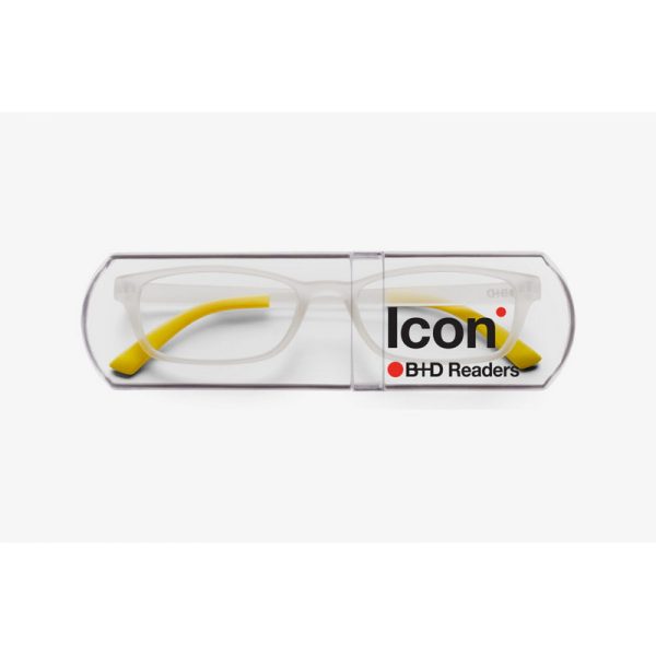 B+D ANTEOJOS ICON READERS 2400-60 MATT CRY +1.50