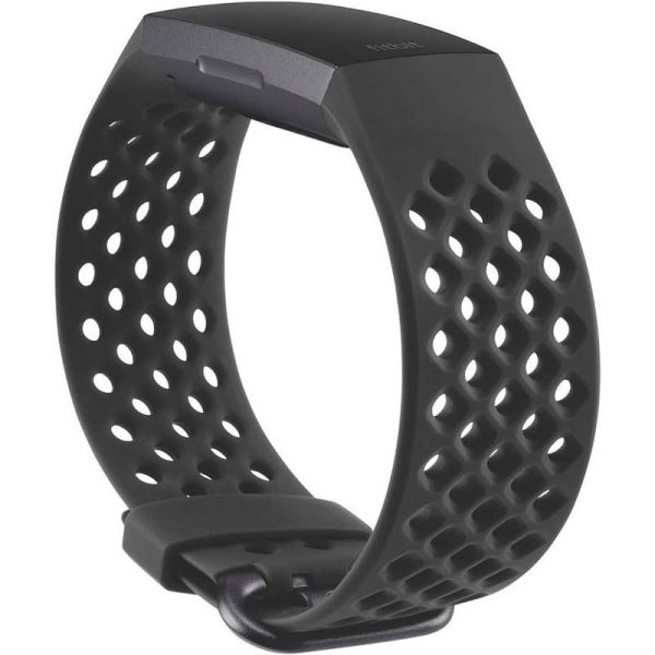 FITBIT CORREA P/RELOJ CHARGE 3 L BLK FB168SBBKL