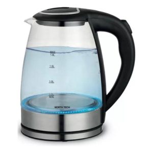 NORTH TECH JARRA ELECTRICA VIDRIO 1.8LT NT-K35BK
