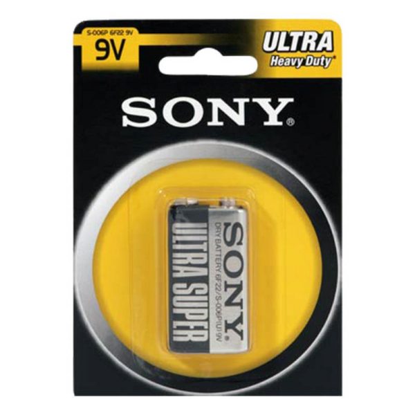 SONY PILA 9V ALCALINA S-006P-B1A