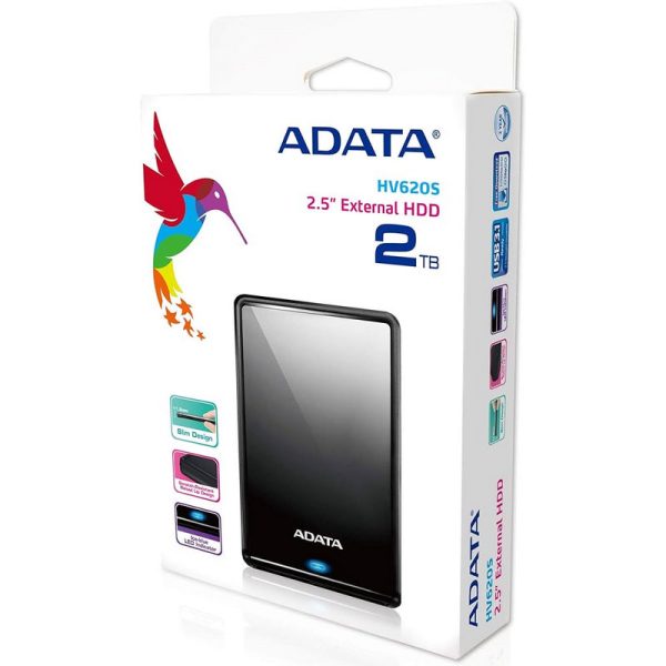 ADATA DISCO EXTERNO 2TB AHV620S-2TU31-CBL