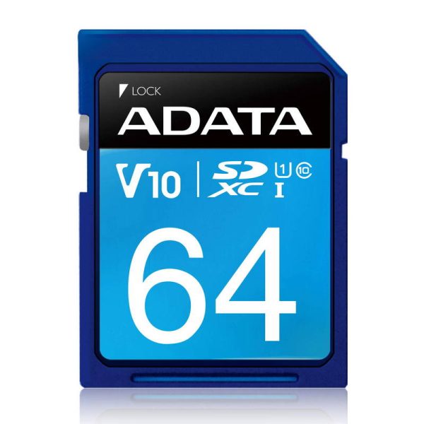 ADATA MEMORIA SDHC UHS-1 64GB ASDX64GUICL10-R