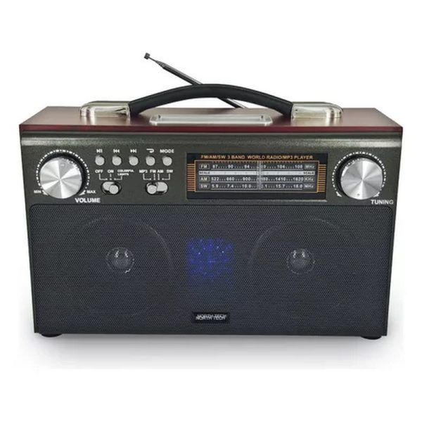 NORTH TECH RADIO FM/SW/AM/USB/SD/BT NT-MH200 BK