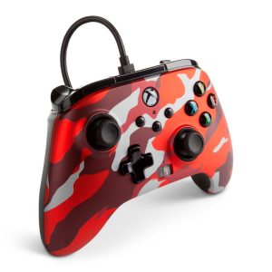 POWERA CONTROL P/XBOX METALLIC RED CAM PWA-A-0250