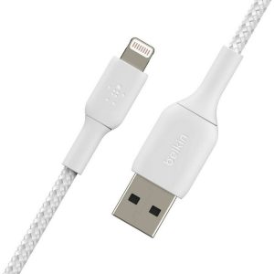 BELKIN CABLE USB-A LIGHTNING BOOSCHARGE AB141BLK69
