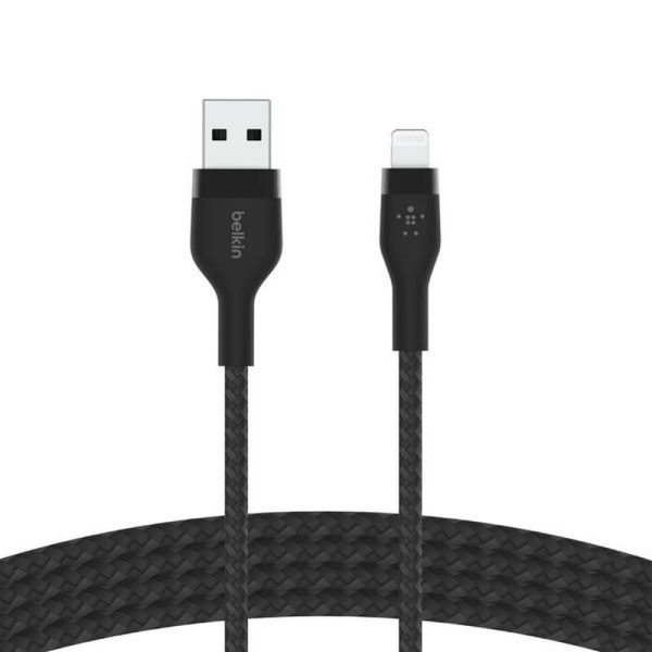 BELKIN CABLE USB-A LIGHTNING BOOSCHARGE AB141BLK70