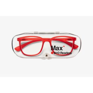 B+D ANTEOJOS MAX READER MATT RED +2.50