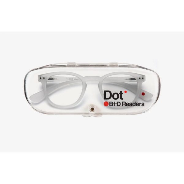 B+D ANTEOJOS DOT READER MATT CRYSTAL 3.00