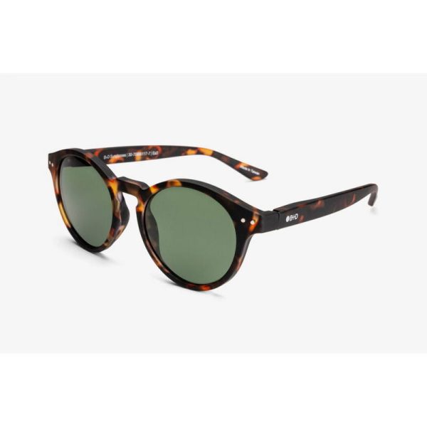 B+D ANTEOJOS SUN ROUND MATT TORTOISE 4602-88