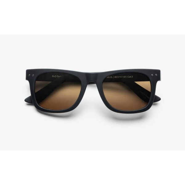 B+D ANTEOJOS SUN SQUARE MATT BLACK 4603-99