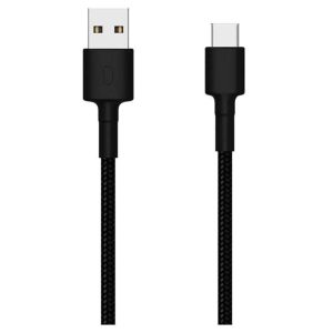 XIAOMI CABLE USB MI BRAIDED TYPE-C 1M BLK 18714