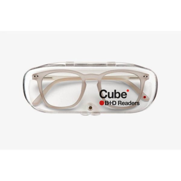 B+D ANTEOJOS CUBE READER MATT NUDE +0.00