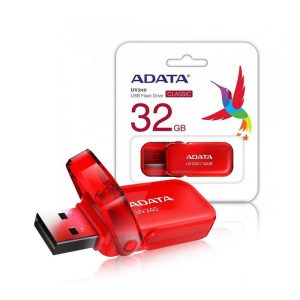 ADATA PENDRIVE 2.0 UV240 32GB RED AUV240-32G-RRD