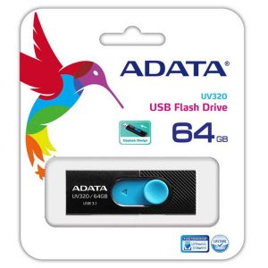 ADATA PENDRIVE 3.0 UV320 64GB AUV320-64G-RBKBL