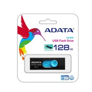 ADATA PENDRIVE 3.0 UV320 128GB AUV320-128G-RBKBL
