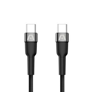 ARGOM CABLE CARGA RAPIDA 65W USBC ARG-CB-0047BK
