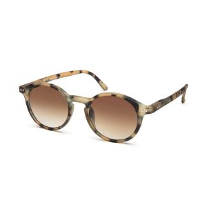 B+D ANTEOJOS SUN ROUND MATT SANDY TORTOISE