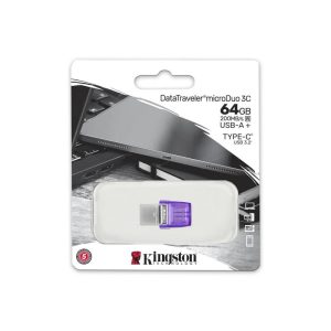 KINGSTON TARJETA MICRODUO 3C DTDUO3CG3/64GB