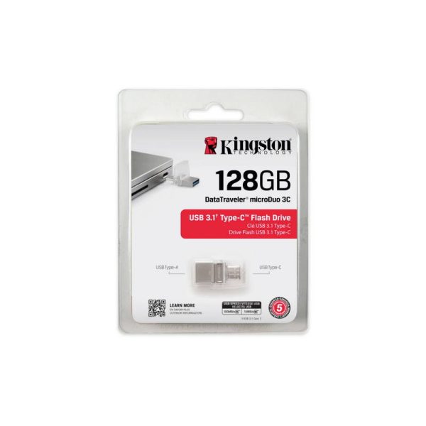 KINGSTON TARJETA MICRODUO 3C DTDUO3CG3/128GB