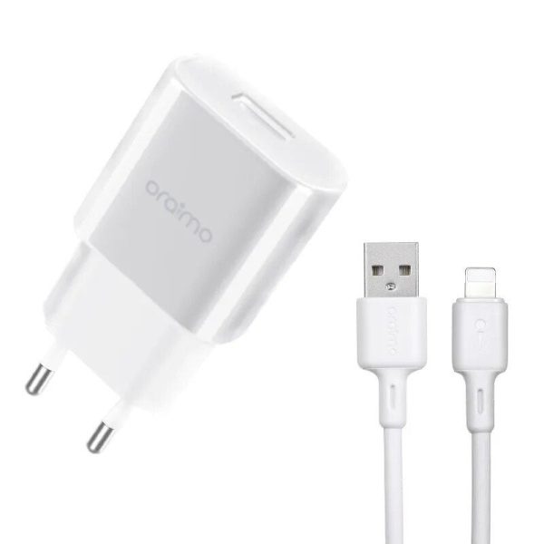 ORAIMO CARGADOR C/CABLE TYPE-C WHT OCW-E66S+L53