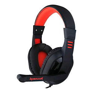 REDRAGON AURICULAR GAMER C/MIC ARES H120 BLK/RD