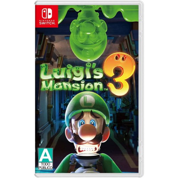 NINTENDO SWITCH JUEGO LUIGIS MANSION 3 HAC-P-AG3JA