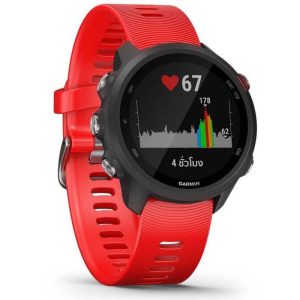 GARMIN RELOJ FORERUNNER 245 GPS MUSIC BLK/RED