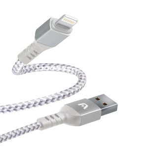 ARGOM CABLE USB LIGHTNING 1.8M ARG-CB-0023WT