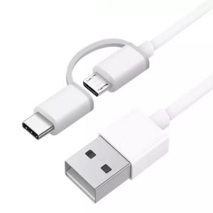 XIAOMI CABLE USB 2EN1 MICRO USB/TYPE-C 1M XI-15303