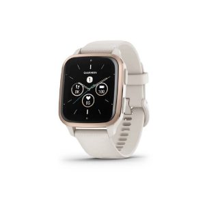 GARMIN RELOJ VENU SQ LIGHT GOLD/WHITE 010-02427-01