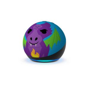 AMAZON PARLANTE PORTATIL ECHO DOT 5 KIDS DRAGON