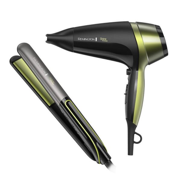 REMINGTON KIT SHINE SECADOR&PLANCHA P/PELO S12D13