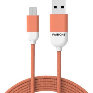 PANTONE CABLE TYPE-MICRO A USB 1.5M ORANGE