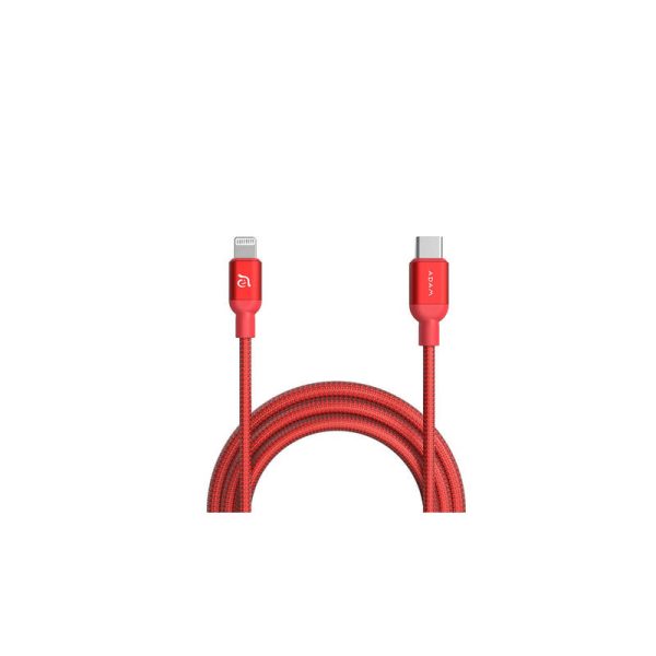ADAM ELEMENT CABLE LIGHTNING S120 USB-C 60W RED