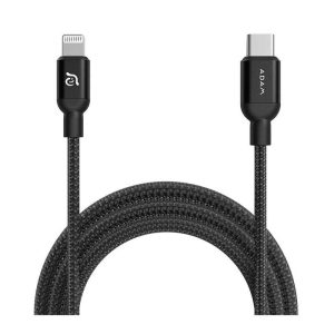 ADAM ELEMENT CABLE LIGHTNING S120 USB-C 60W BLK