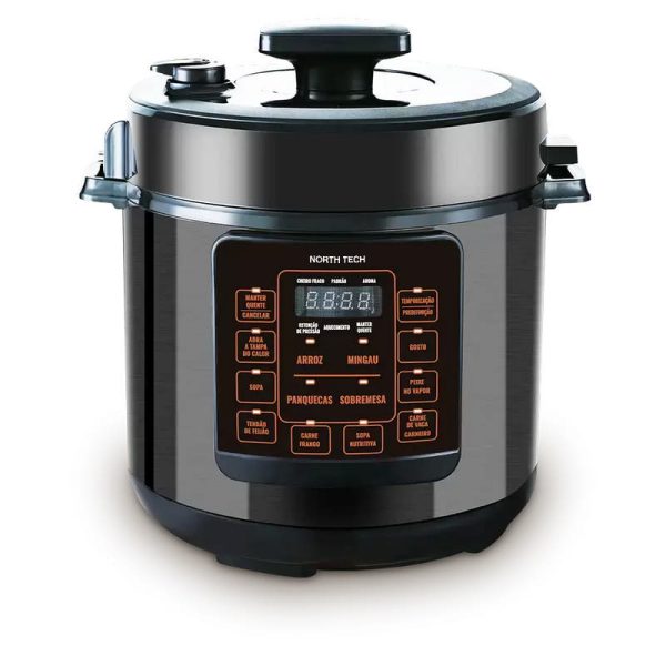 NORTH TECH OLLA A PRESION ELECTRICA 6L NT-PC06