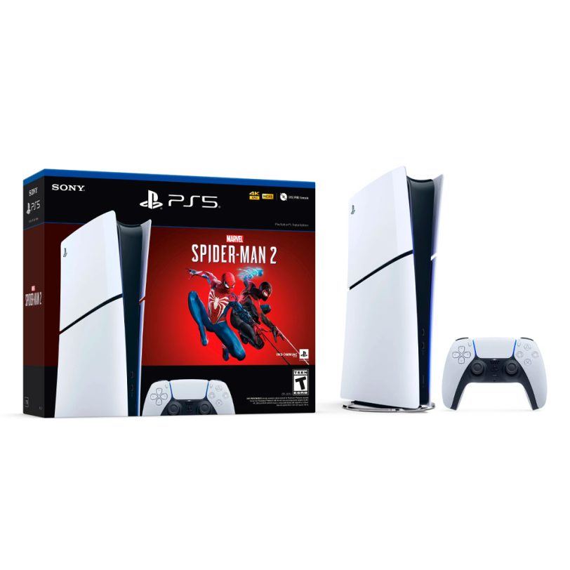 SONY CONSOLA PLAYSTATION PS5 SLIM DIG SPIDERMAN 2