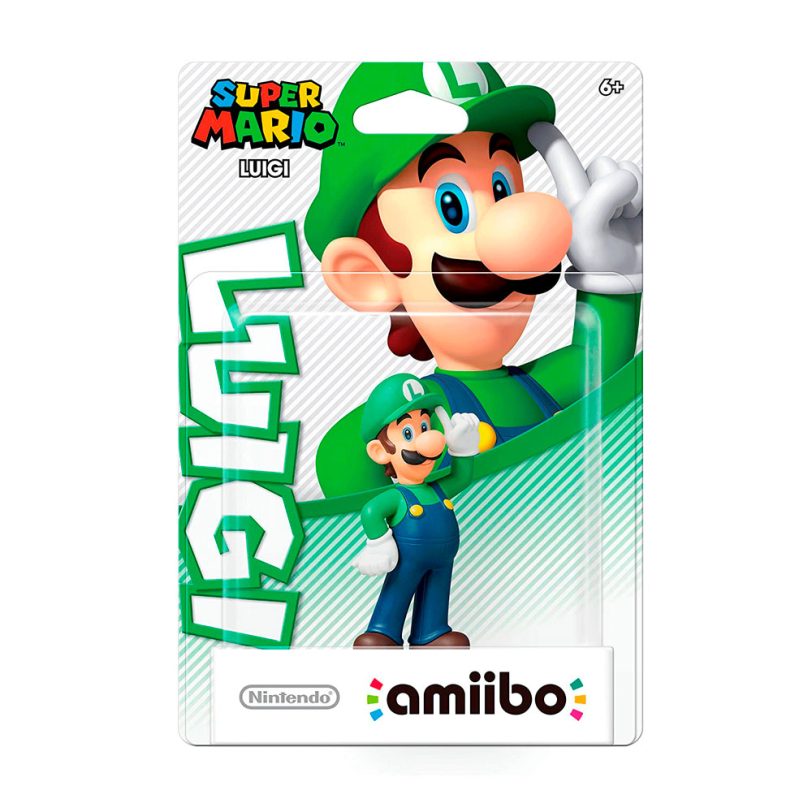 NINTENDO AMIIBO LUIGI SUPER NVL-C-ABAB