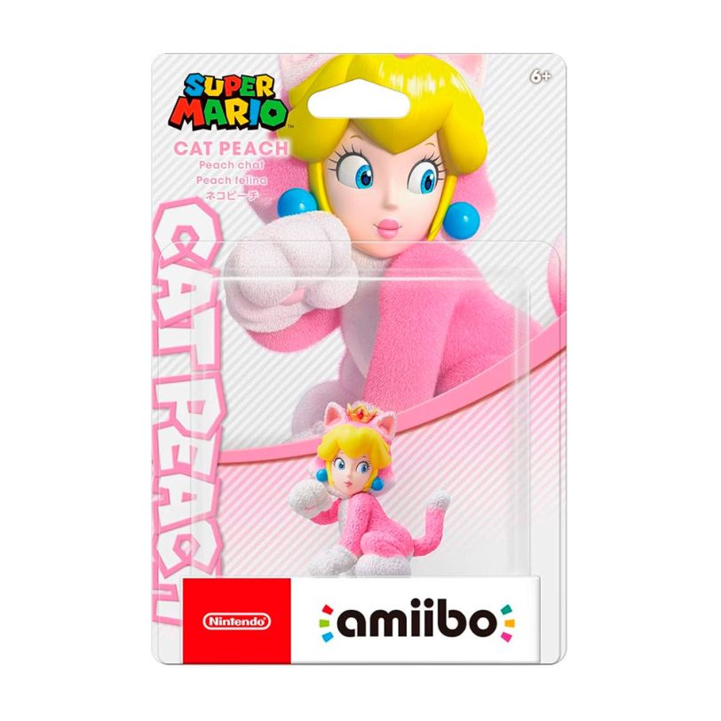 NINTENDO AMIIBO CAT PEACH NVL-C-ABAX