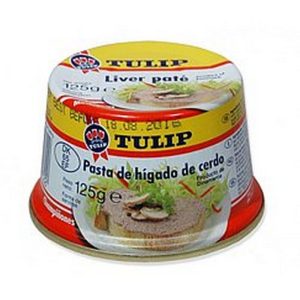 TULIP PATE DE FOIE PICANTE 125 GRS