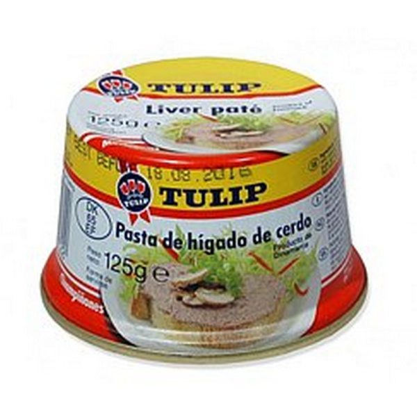 TULIP PATE DE FOIE PICANTE 125 GRS