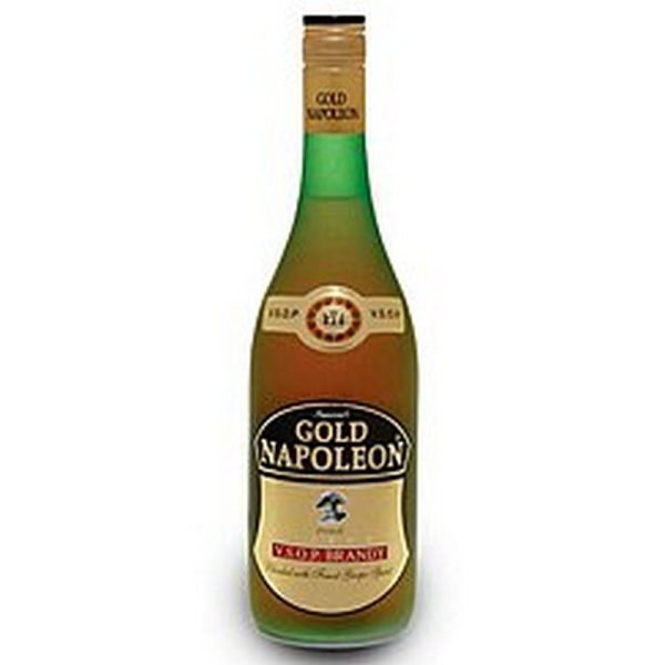 GOLD NAPOLEON BRANDY BARDINET 0,70 LT.